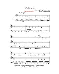 What Is Love? - Children's Choral (PDF download)