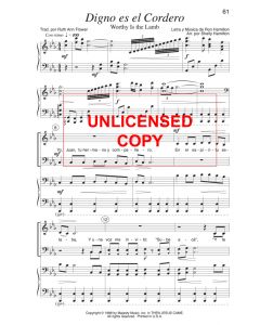 Dignos es el Cordero (Worthy Is the Lamb)