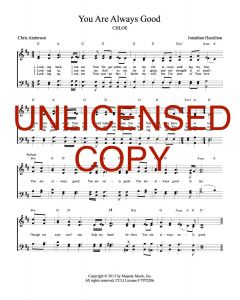 You Are Always Good - Hymn Style (PDF download)