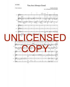 You Are Always Good Orchestration Simply Majesty Version (PDF download)
