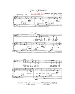 Yours Forever - Children's Choral (PDF download)
