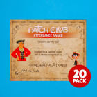 Attendance Award Certificate (20 pack)