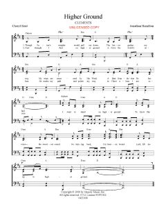 Higher Ground - Hymn Style (PDF download)