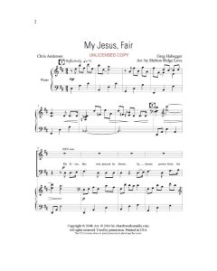My Jesus Fair - Children's Choral (PDF download)