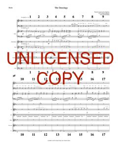 The Doxology Simply Majesty Orchestration (PDF download)