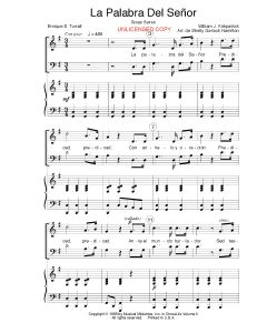 La palabra del señor - Jesus Saves (PDF download)