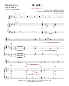 The Greatest Story Ever Told String Reduction Orchestration (PDF download)