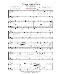 Esto es Navidad - This Is Christmas (PDF download)