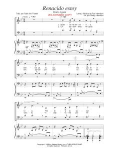 Renacido estoy - Born Again (PDF download)