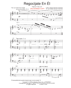 Regocíjate en Él - Rejoice in the Lord (PDF download)