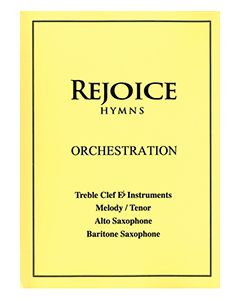 Rejoice Hymns - Orch: - Treble Clef Eb