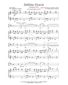 Nuestra vida acabara - Amazing Grace (PDF download)