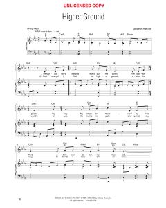 Higher Ground - Vocal Solo (PDF download)