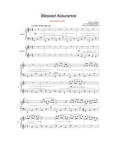 Blessed Assurance - Piano Duo (PDF download)