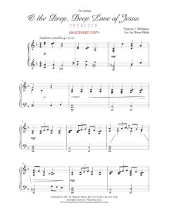 O the Deep, Deep Love of Jesus - Brian Büda Piano Solo (PDF download)