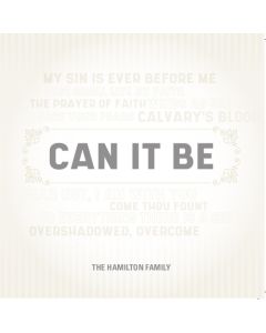 Can it Be Album P/A Trax (MP3 download)