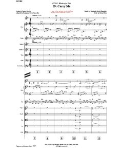 Carry Me Tenderly Octavo Orchestration (PDF download)