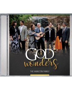 God of Wonders - Hamilton Family - CD (with optional MP3 download)
