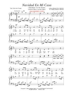 Navidad en mi Casa - Christmas At Our House (PDF download)