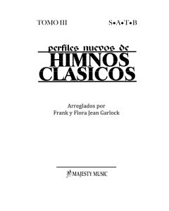 Himnos clasicos III SATB (Classic Hymns 3)