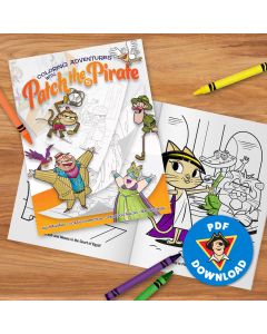 Patch the Pirate Coloring Book Volume 5 (PDF download)