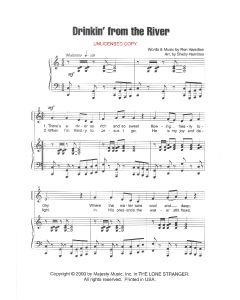Drinkin' From the River - Children's Choral (PDF download)