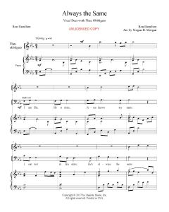 Always the Same Vocal Duet (PDF download)