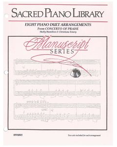 Manuscript Series: Eight Piano Duet Arrangements (PDF download)