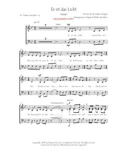 Er ist das Licht - Arise! (PDF download)