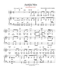 Faithful Men - Vocal Solo (PDF download)