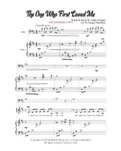 The One Who First Loved Me - Children's Choral (PDF download)