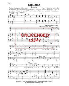 Sigueme (Follow Me)