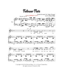 Follower Flats - Children's Choral (PDF download)