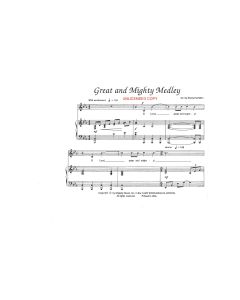 Great and Mighty Medley - Children's Choral (PDF download)