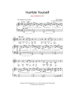 Humble Yourself - Children's Vocal (PDF download)