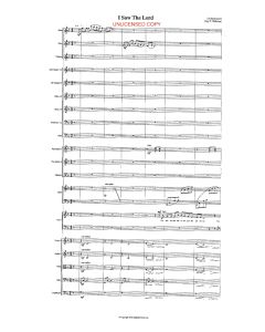 Lord of All/I Saw the Lord Orchestration (PDF download)