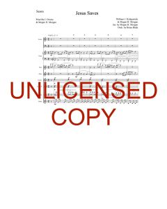 Jesus Saves Orchestration (Simply Majesty Version) (PDF download)