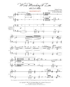 We're Marching to Zion with Zion's Walls - Shelly Hamilton Piano Duo (PDF download)