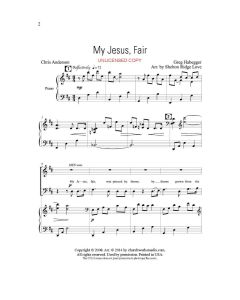 My Jesus, Fair - Children's Choral (PDF download)
