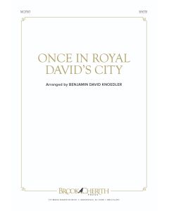 Once In Royal David's City - Choral Octavo