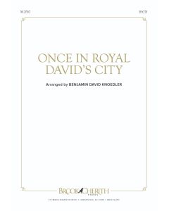 Once In Royal David's City - Octavo (PDF download)