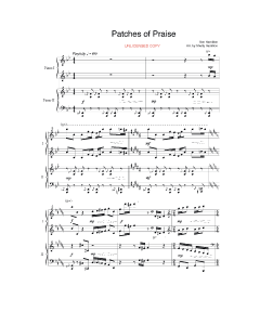 Patch Children's Medley - PIano Duo (PDF download)