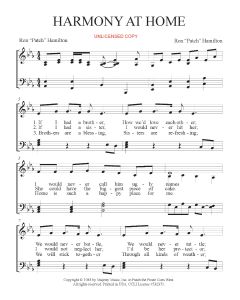 Harmony at Home - Children's Choral (PDF download)
