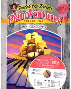 PianoVentures Vol. 2 Level 2 - Book & CD (Pixie's Easy)