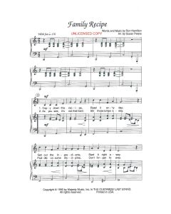 Famly Recipe - Children's Choral (PDF download)