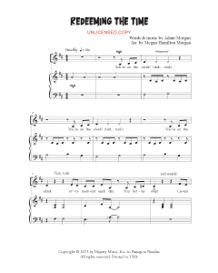 Redeeming the Time - Children's Choral (PDF download)