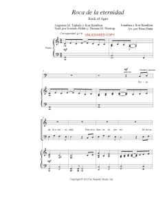 Roca de la eternidad - Rock of Ages (PDF download)