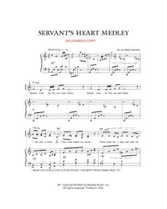 Servant's Heart Medley - Ladies Ensemble Piano/Vocal (PDF download)