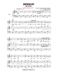 Shepherd Boy - Children's Choral (PDF download)