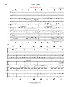 God of Wonders SAB Simply Majesty Version Orchestration (PDF download)